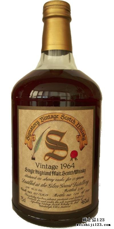 Glen Grant 1964 SV