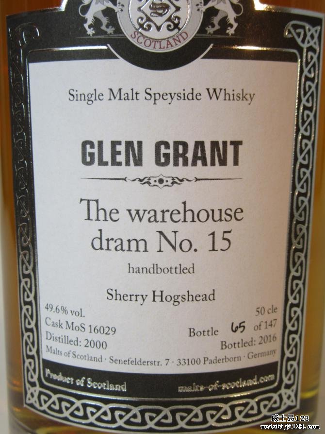 Glen Grant 2000 MoS