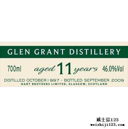 Glen Grant 1997 HB