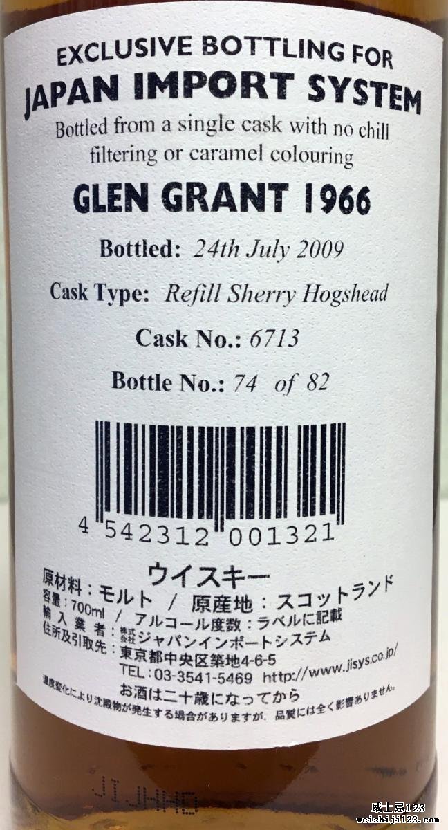 Glen Grant 1966 GM