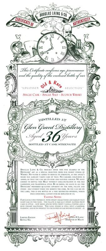 Glen Grant 1975 DL