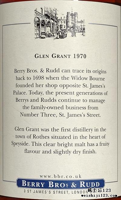 Glen Grant 1970 BR