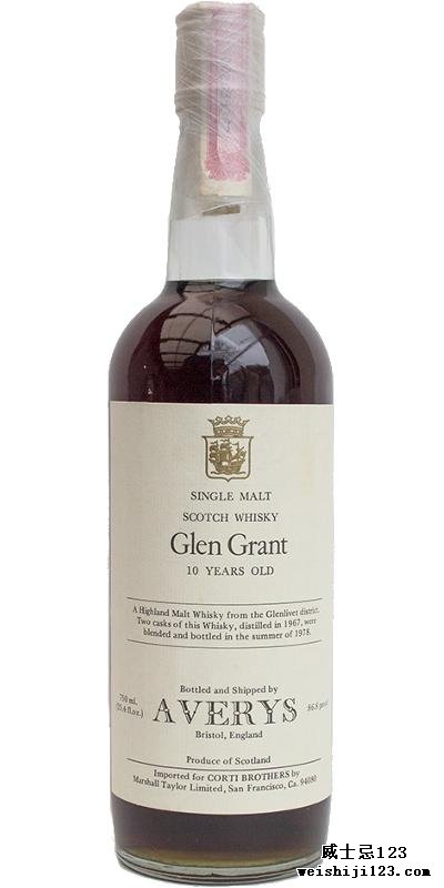 Glen Grant 1967 Av