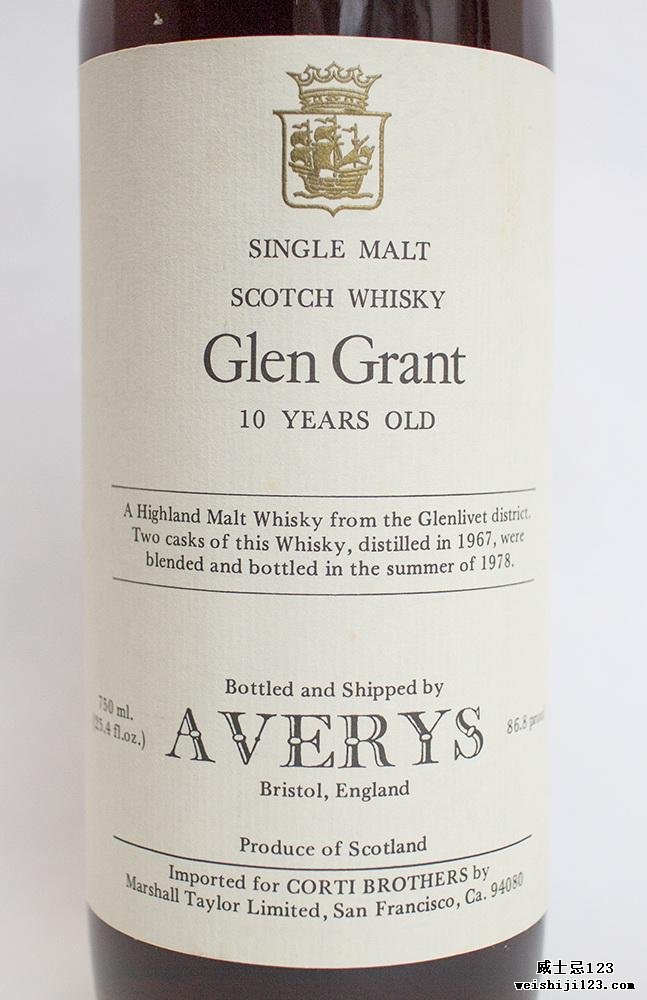 Glen Grant 1967 Av