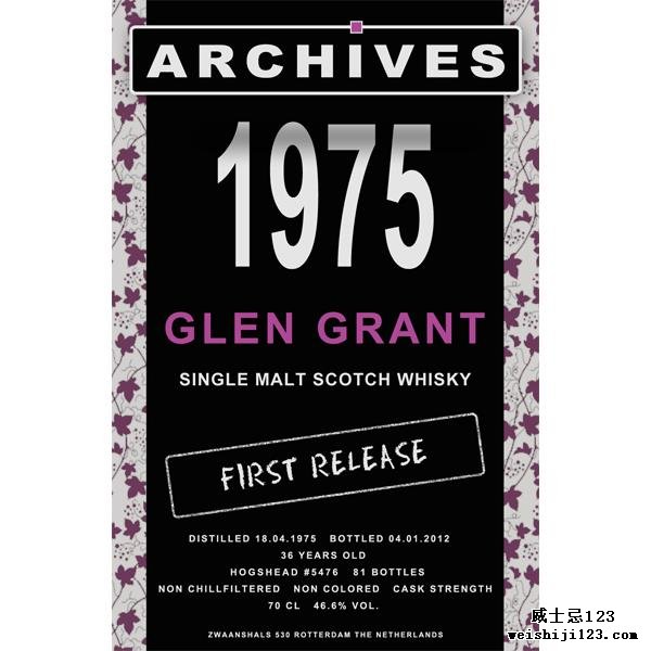 Glen Grant 1975 Arc