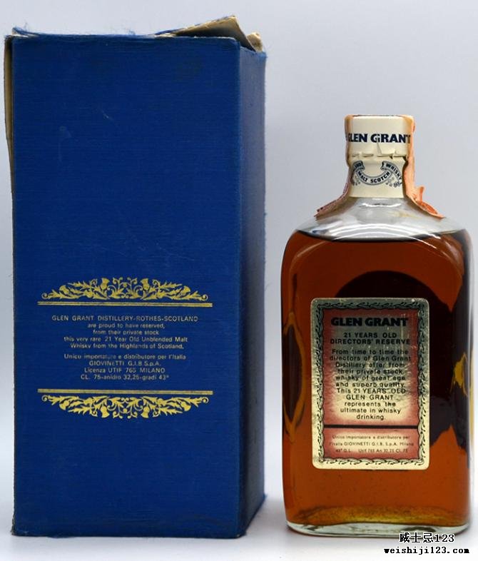 Glen Grant 21-year-old