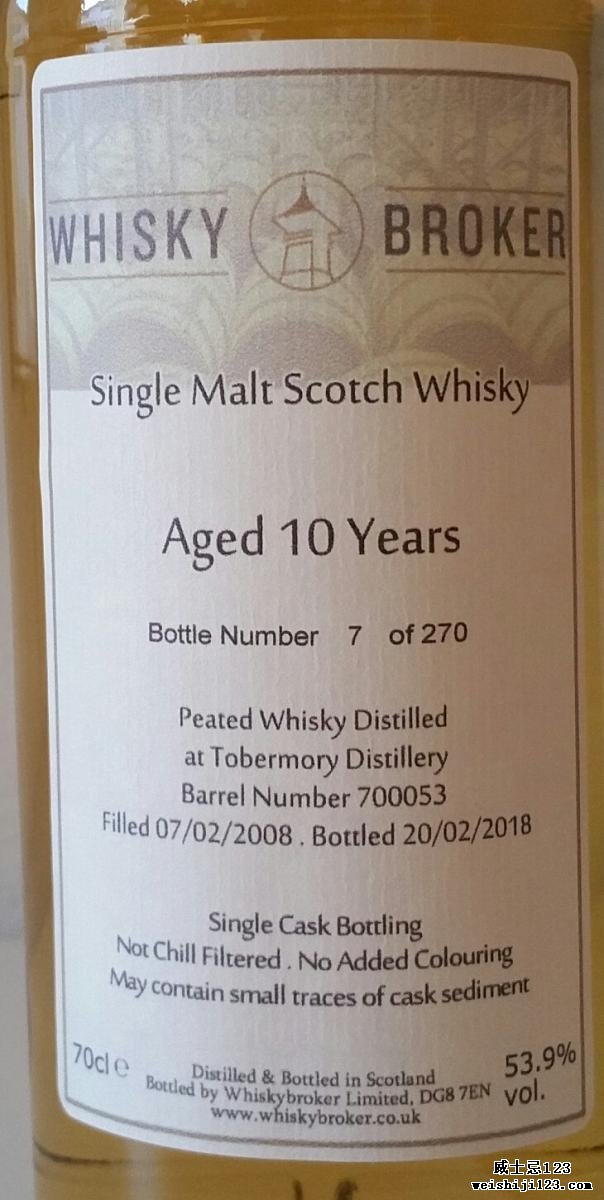 Ledaig 2008 WhB