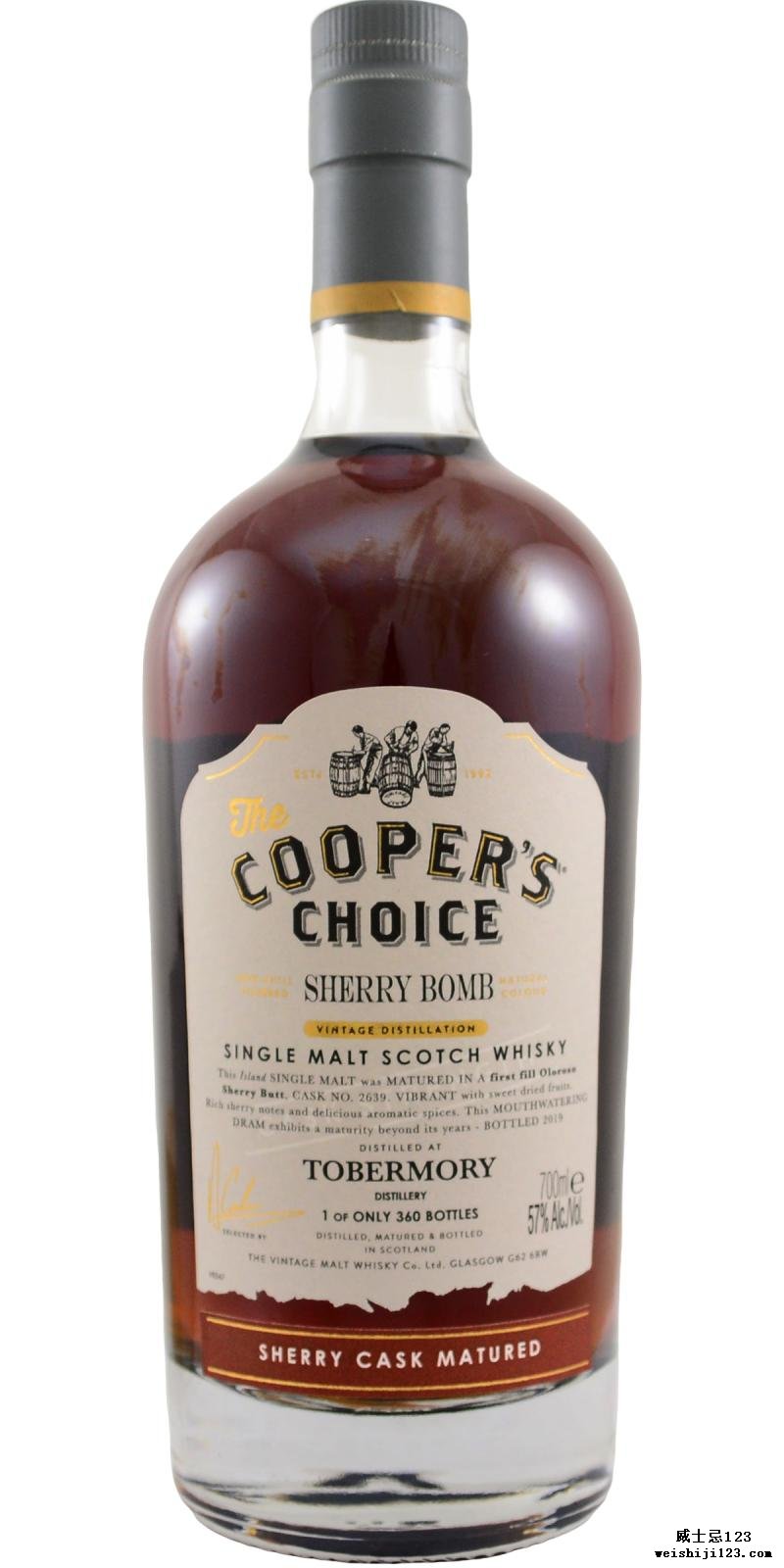 Tobermory Sherry Bomb VM