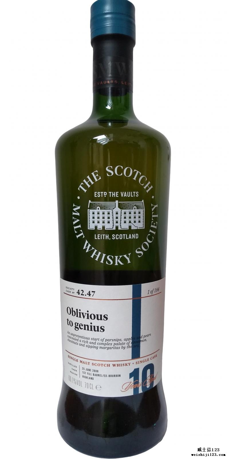 Tobermory 2008 SMWS 42.47