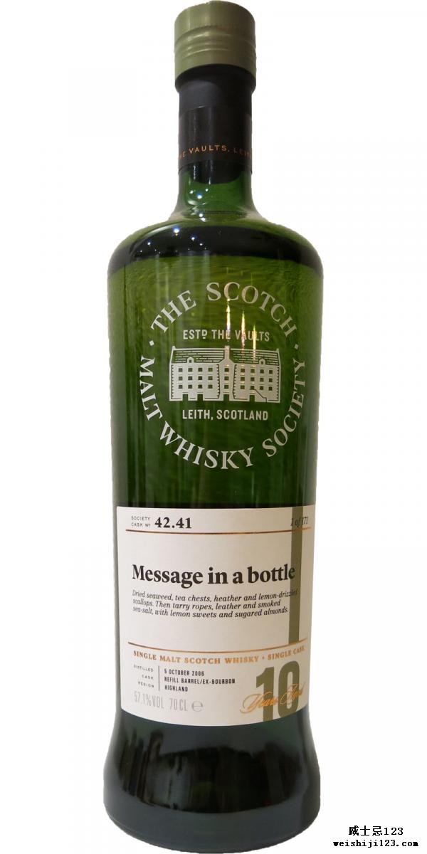 Tobermory 2006 SMWS 42.41