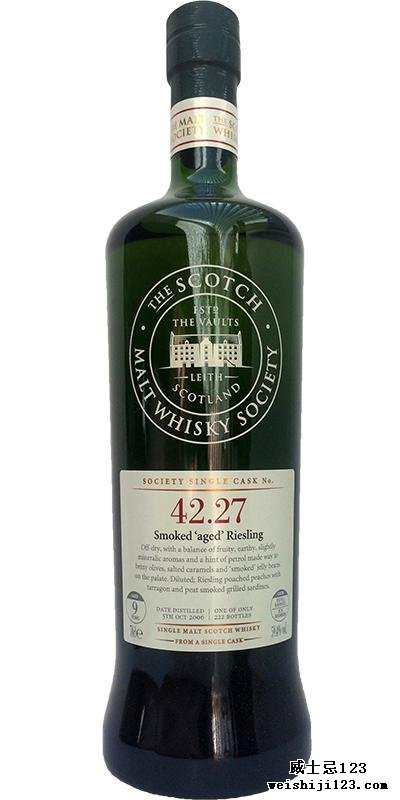 Tobermory 2006 SMWS 42.27