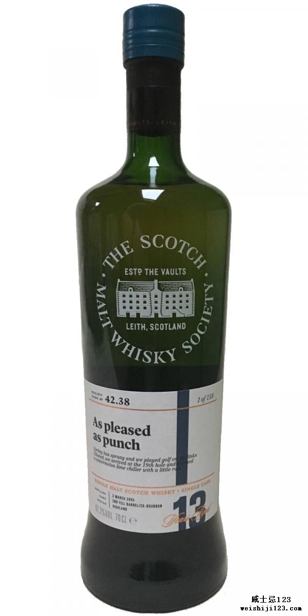 Tobermory 2005 SMWS 42.38