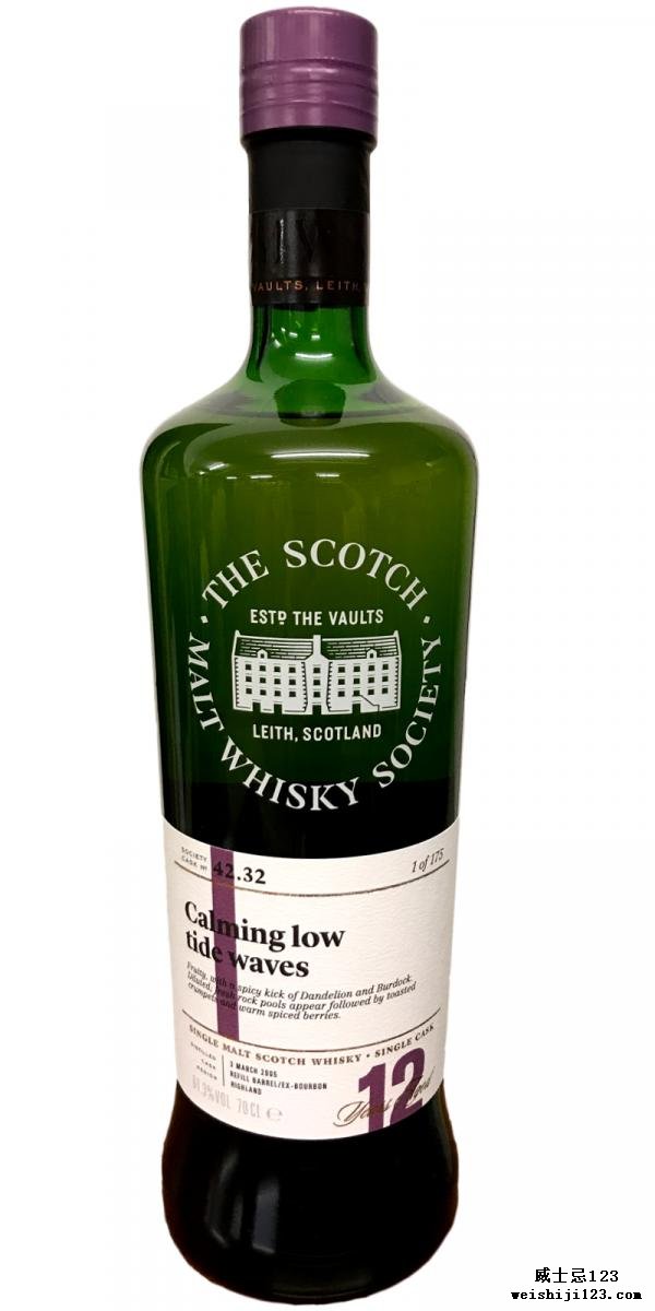 Tobermory 2005 SMWS 42.32