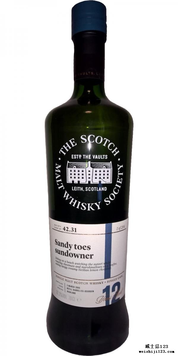 Tobermory 2005 SMWS 42.31