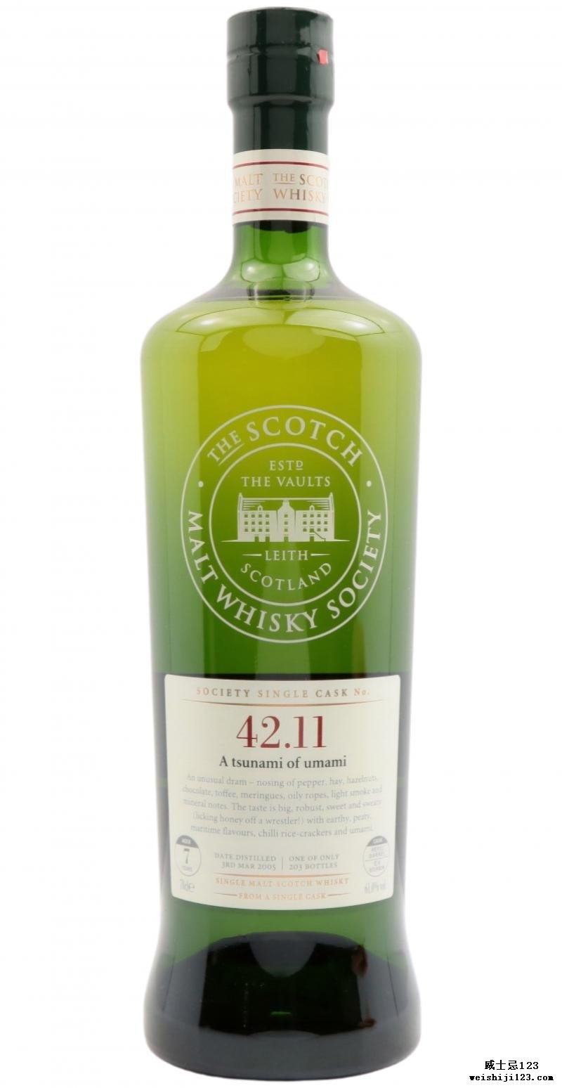 Tobermory 2005 SMWS 42.11