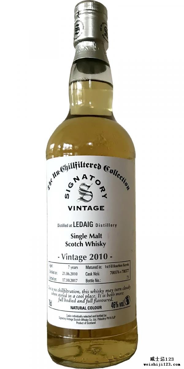 Ledaig 2010 SV