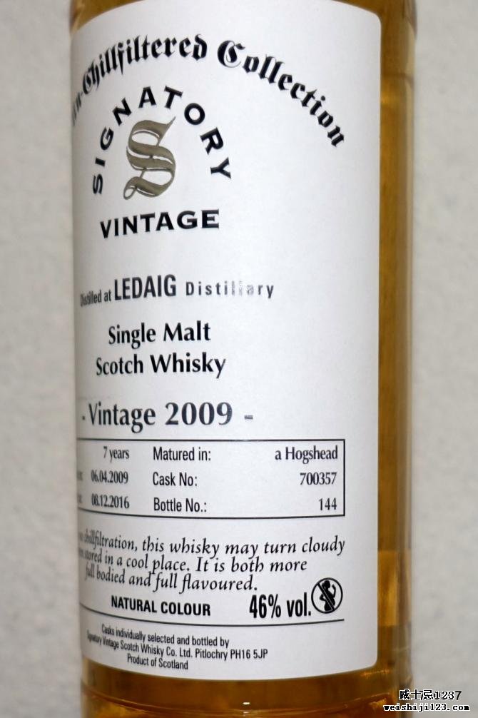 Ledaig 2009 SV