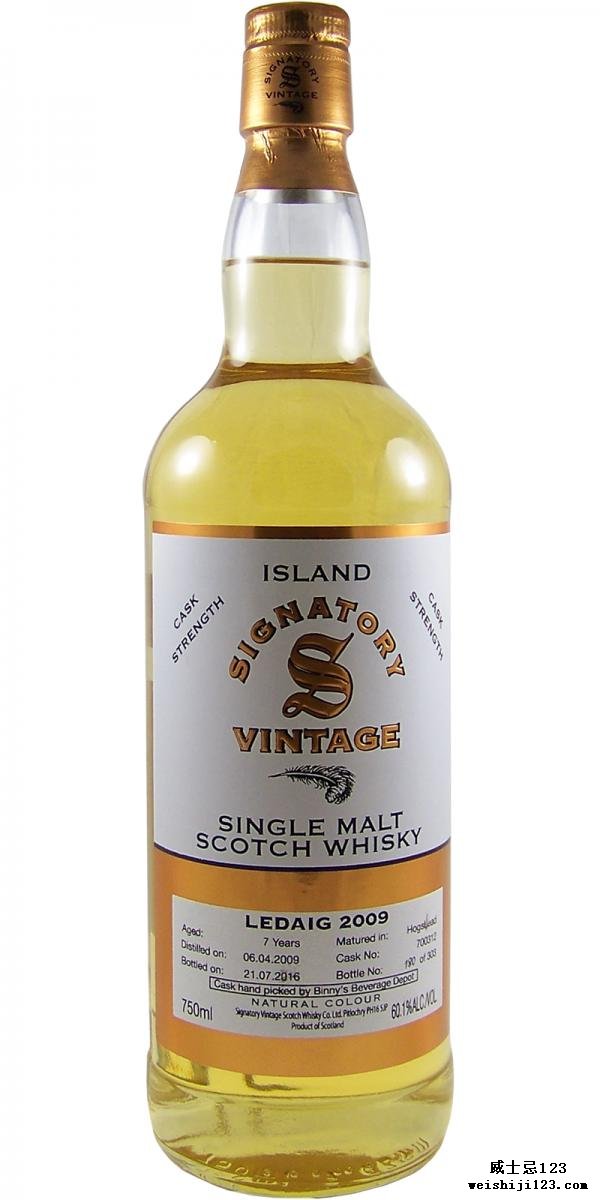 Ledaig 2009 SV