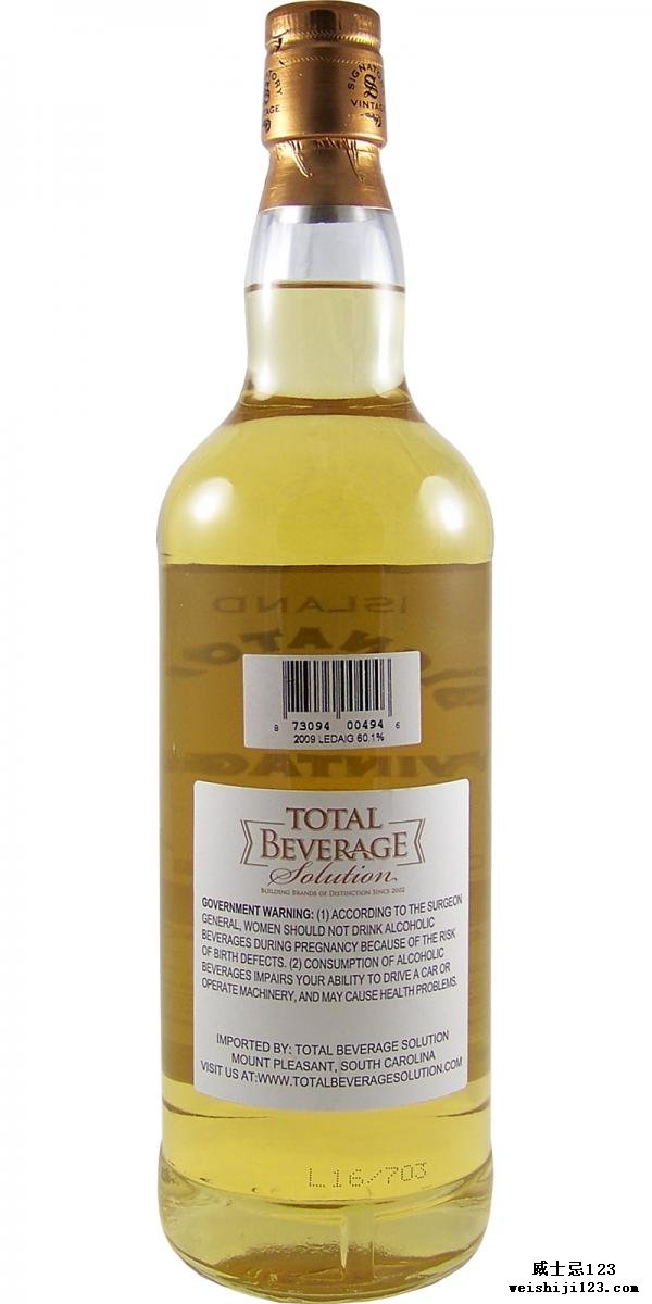 Ledaig 2009 SV