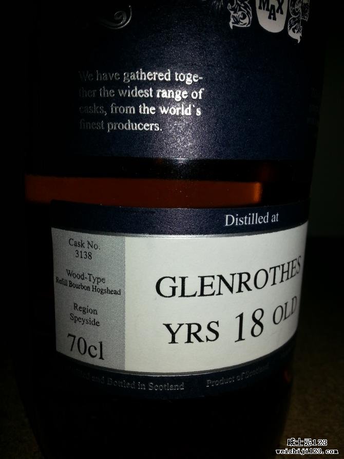 Glenrothes 1996 Wx