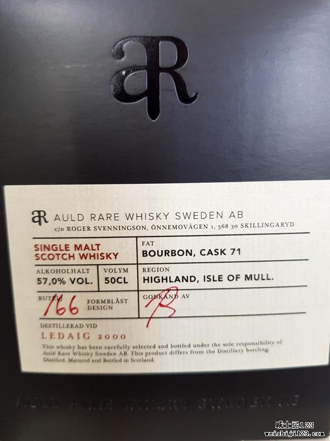 Ledaig 2000 ArW