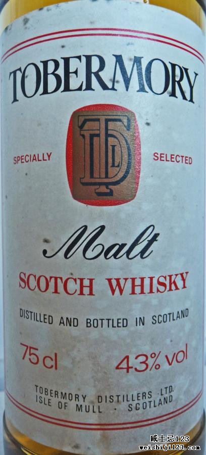 Tobermory Malt Scotch Whisky