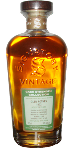 Glenrothes 1972 SV