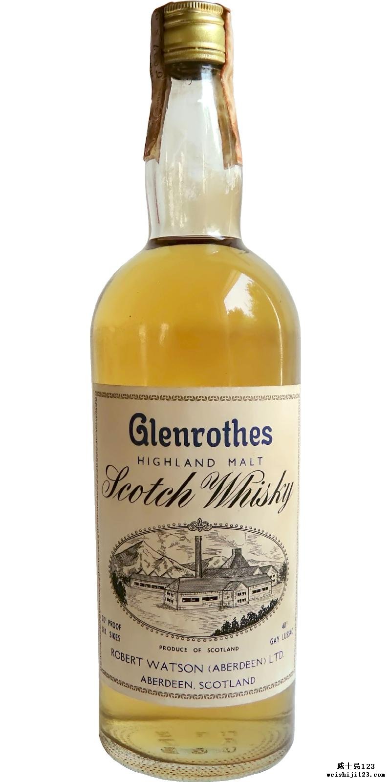 Glenrothes Highland Malt