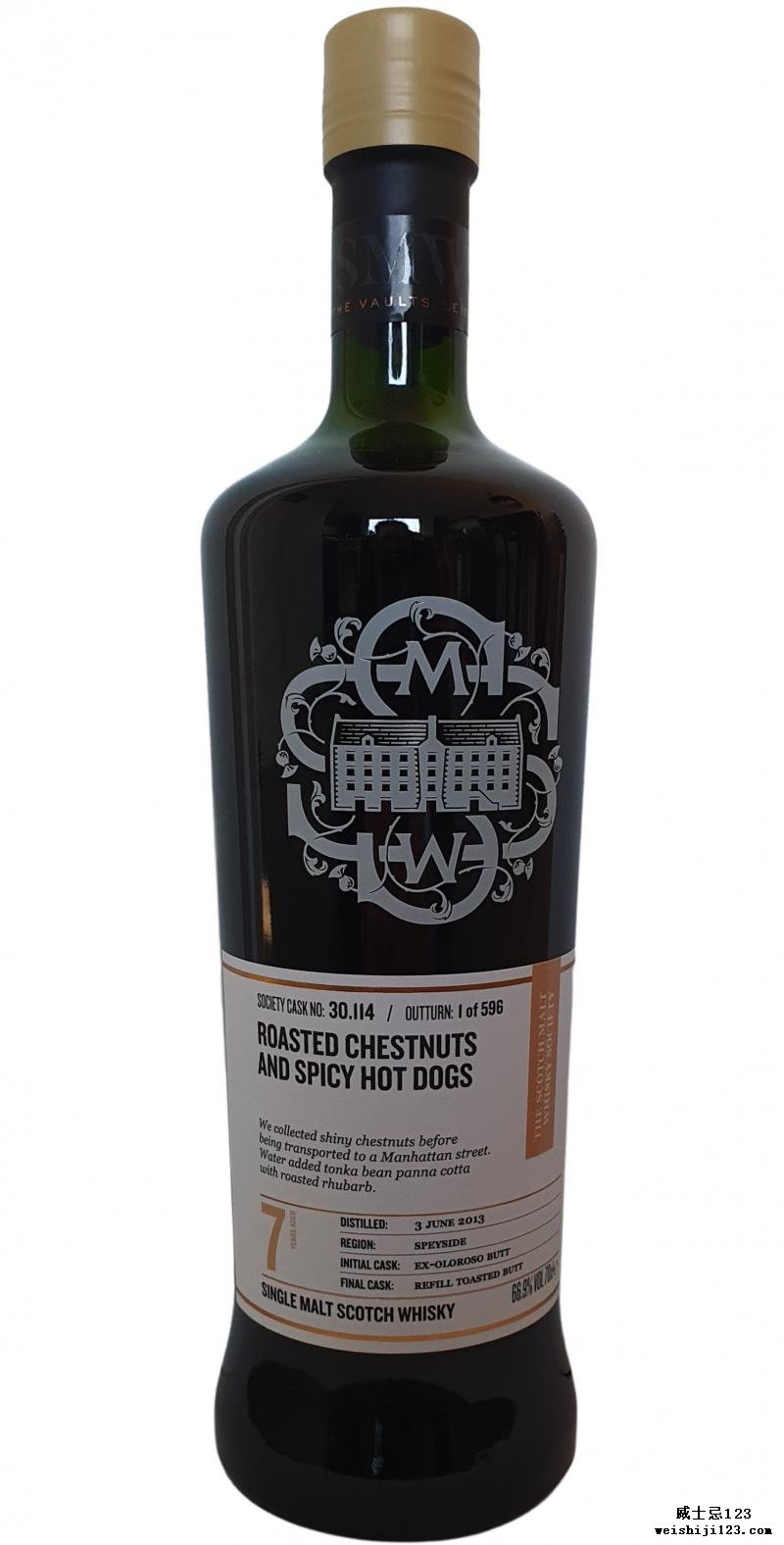 Glenrothes 2013 SMWS 30.114