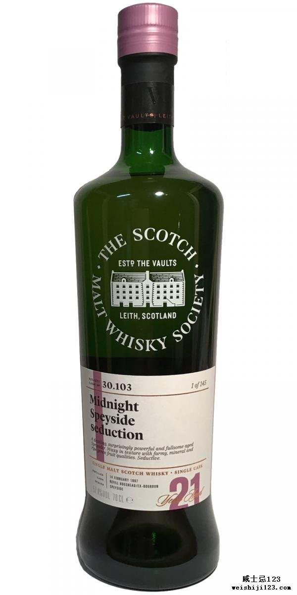 Glenrothes 1997 SMWS 30.103