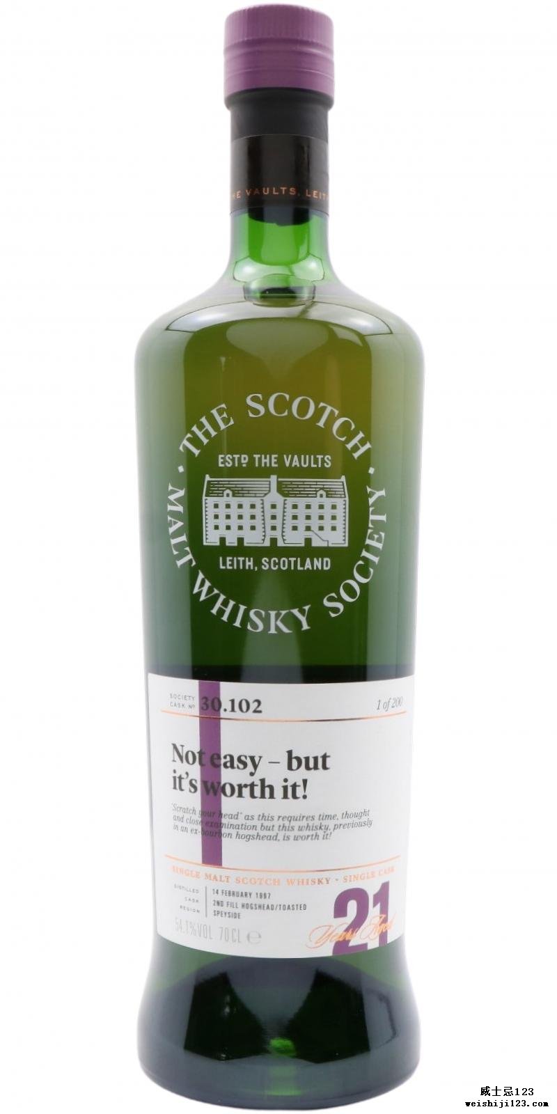 Glenrothes 1997 SMWS 30.102