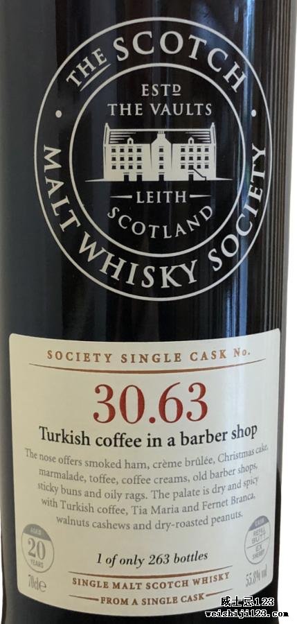 Glenrothes 1990 SMWS 30.63