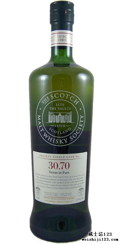 Glenrothes 1989 SMWS 30.70