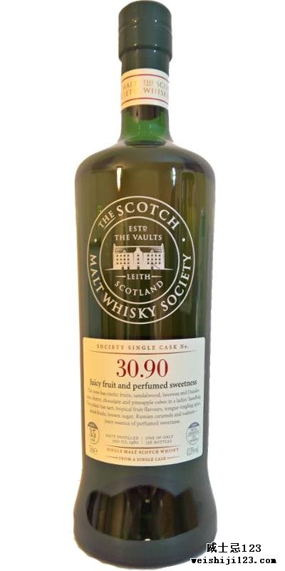 Glenrothes 1980 SMWS 30.90