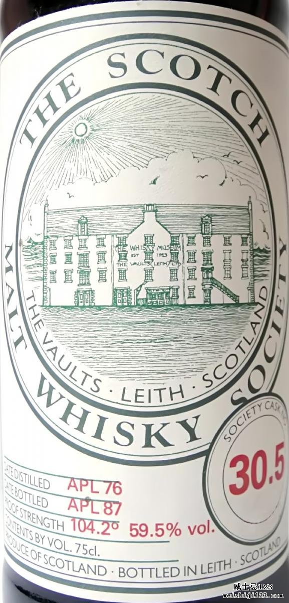 Glenrothes 1976 SMWS 30.5