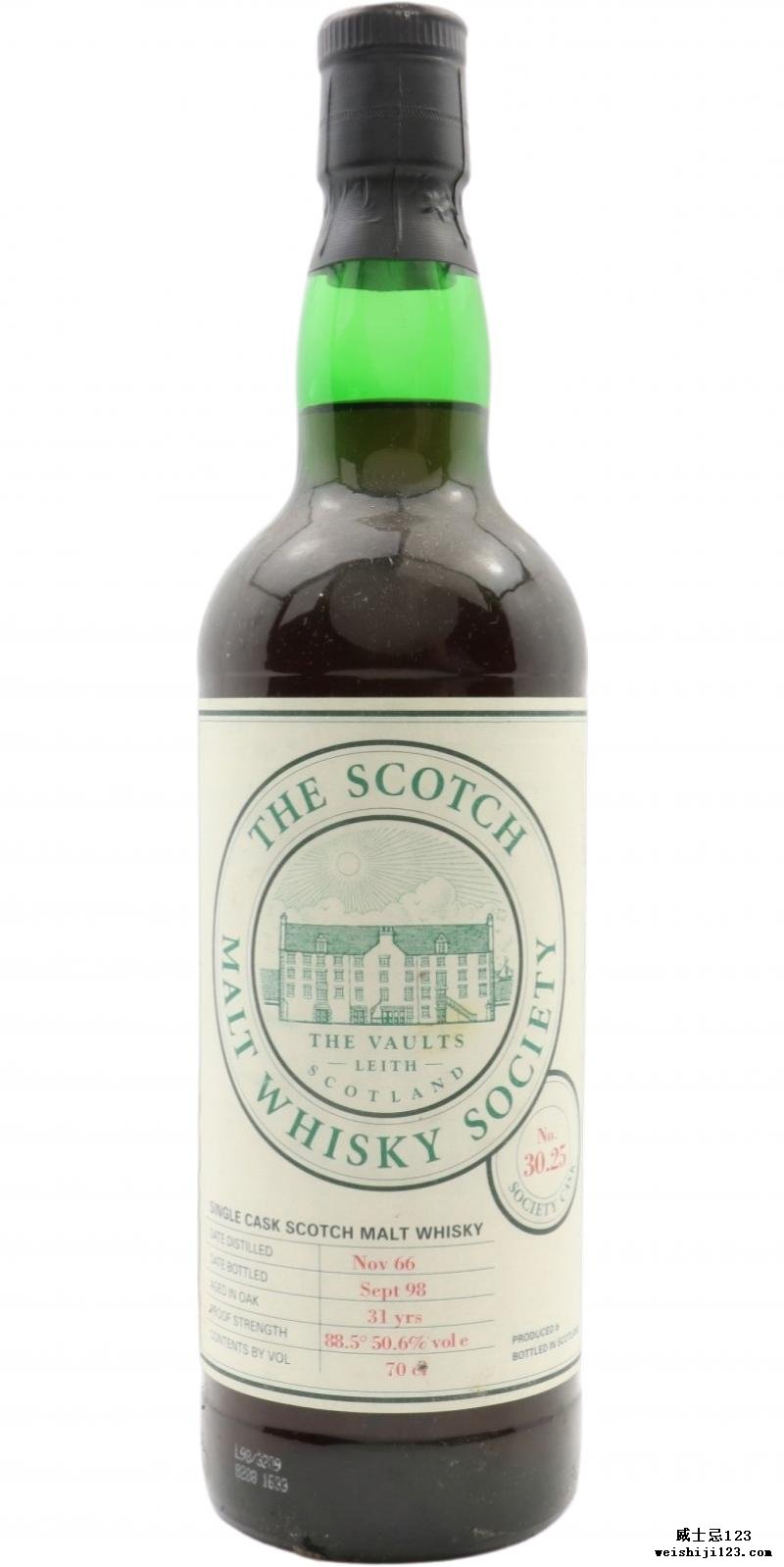 Glenrothes 1966 SMWS 30.25