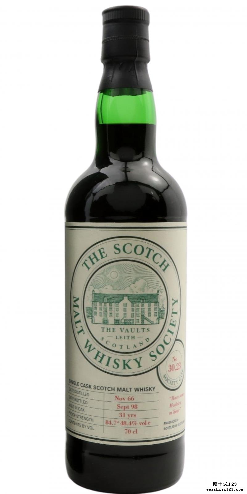 Glenrothes 1966 SMWS 30.23