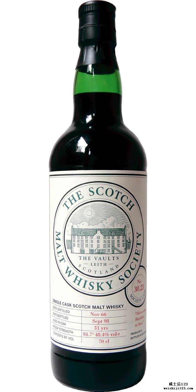 Glenrothes 1966 SMWS 30.23