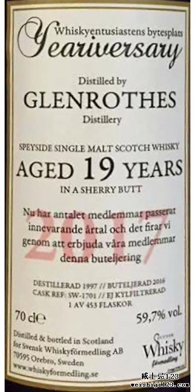 Glenrothes 1997 SWf