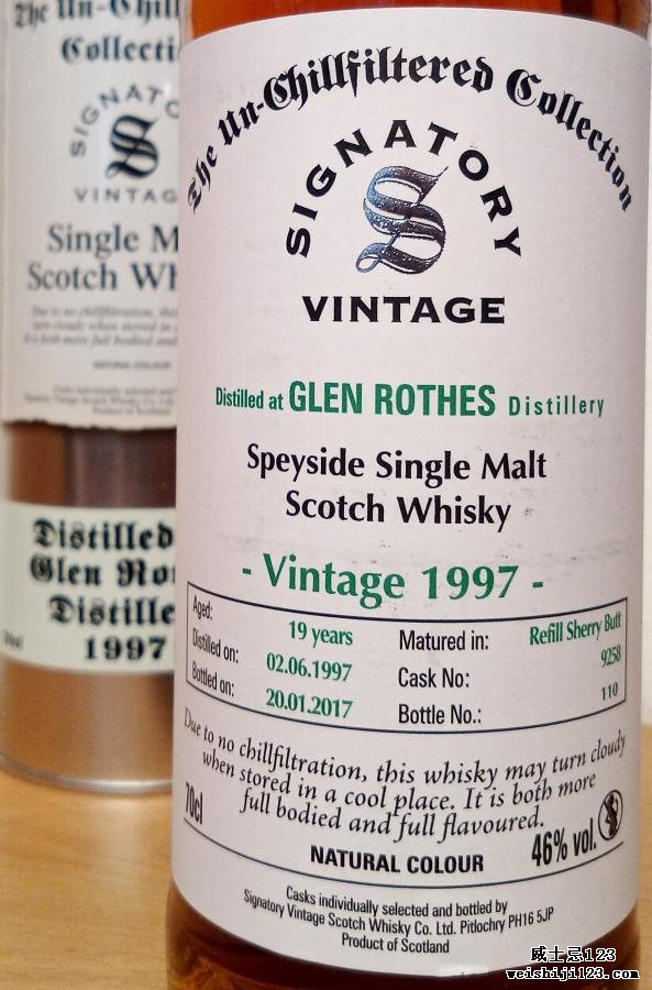 Glenrothes 1997 SV