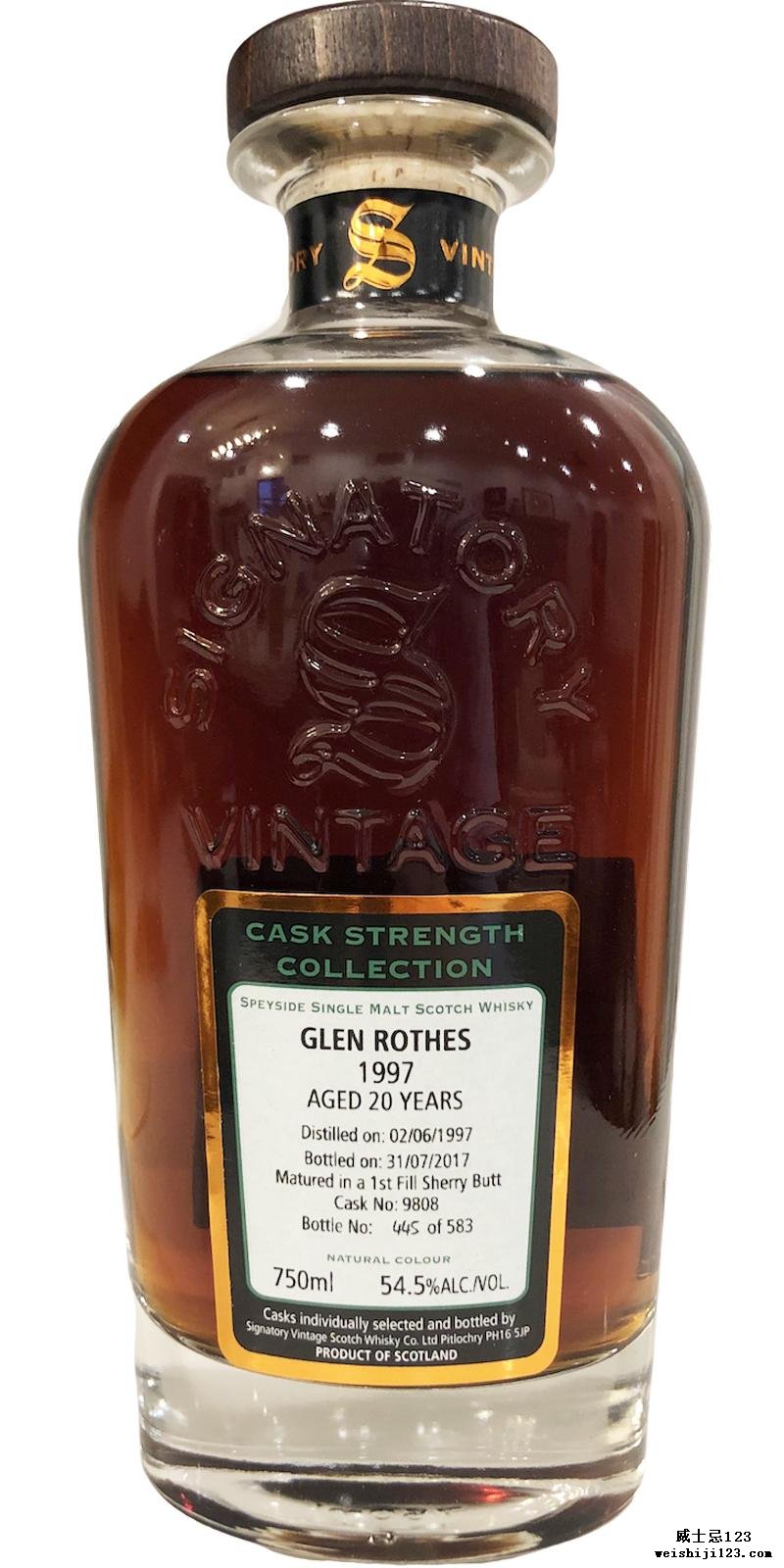 Glenrothes 1997 SV