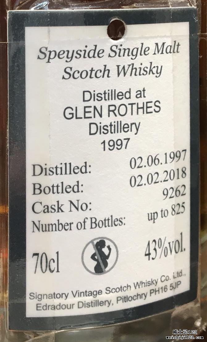 Glenrothes 1997 SV