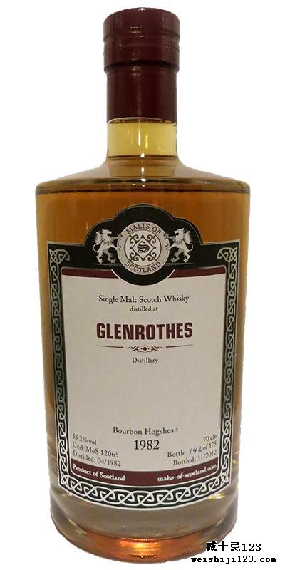 Glenrothes 1982 MoS