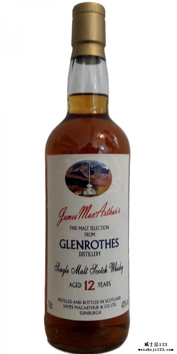 Glenrothes 1989 JM