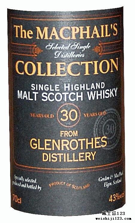 Glenrothes 30-year-old GM