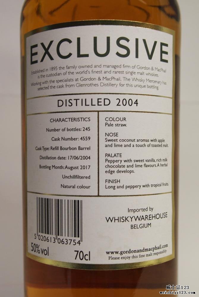 Glenrothes 2004 GM