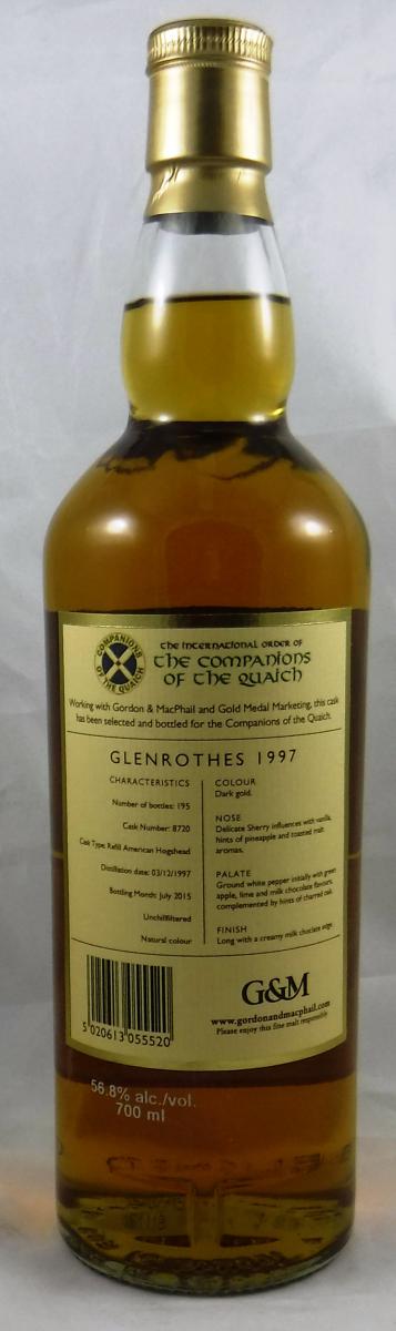 Glenrothes 1997 GM