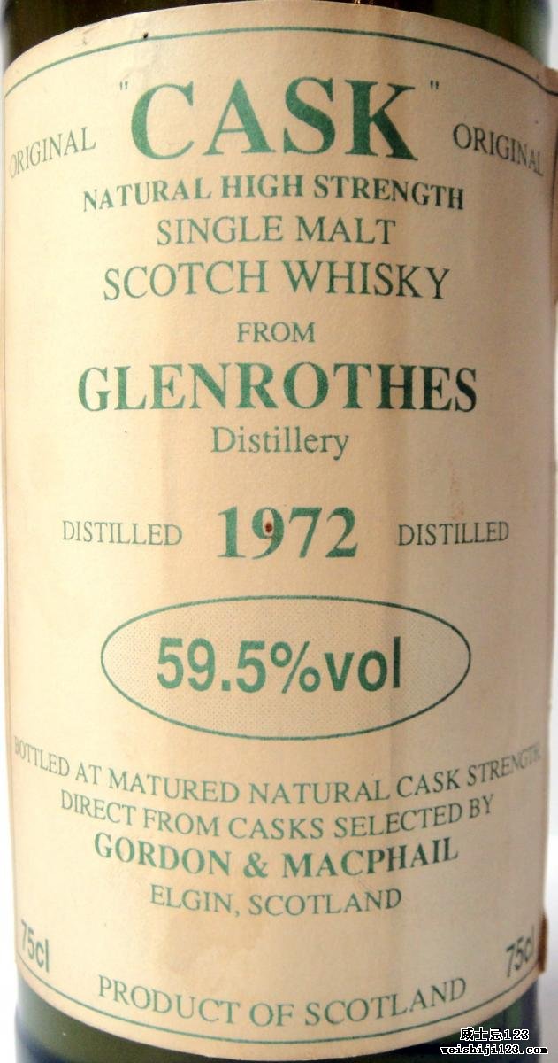 Glenrothes 1972 GM