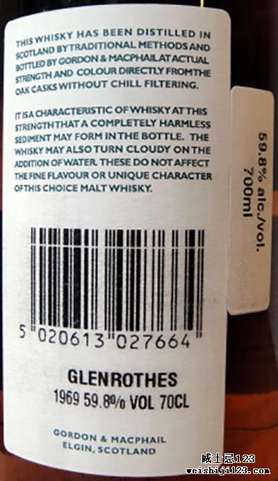Glenrothes 1969 GM