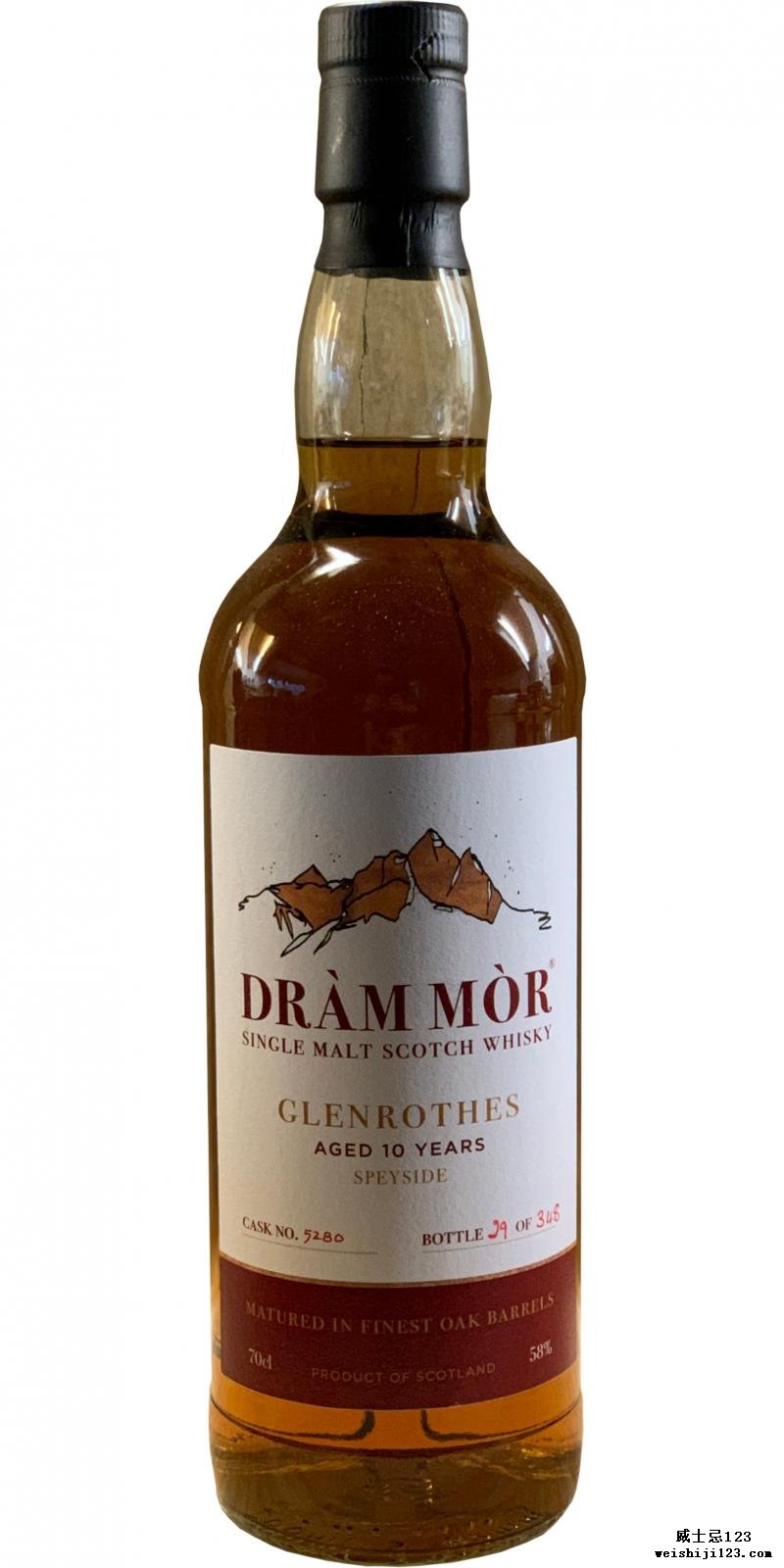 Glenrothes 10-year-old DMor